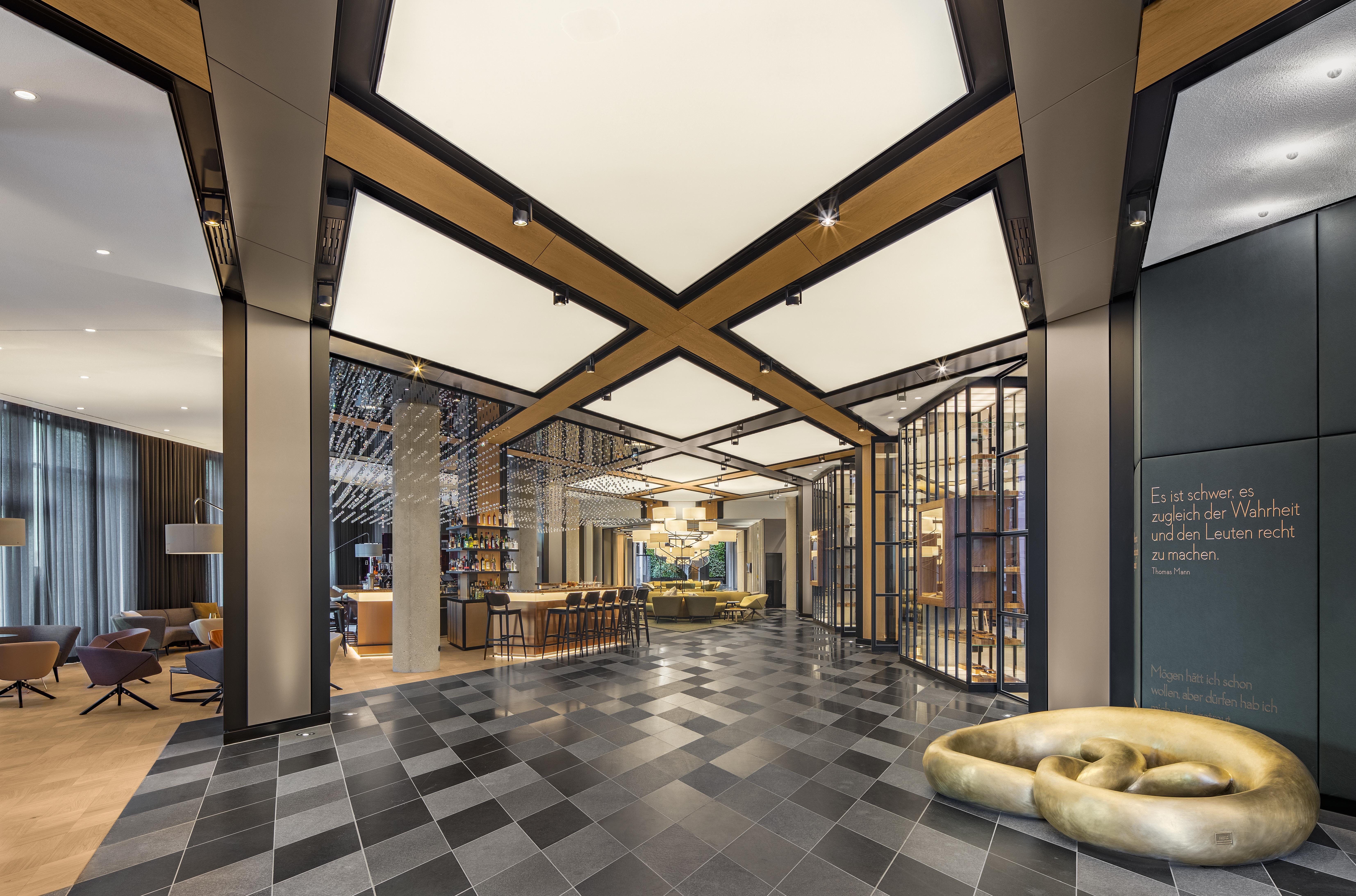 Andaz Munich Schwabinger Tor, By Hyatt Hotel Exterior foto The lobby of the hotel