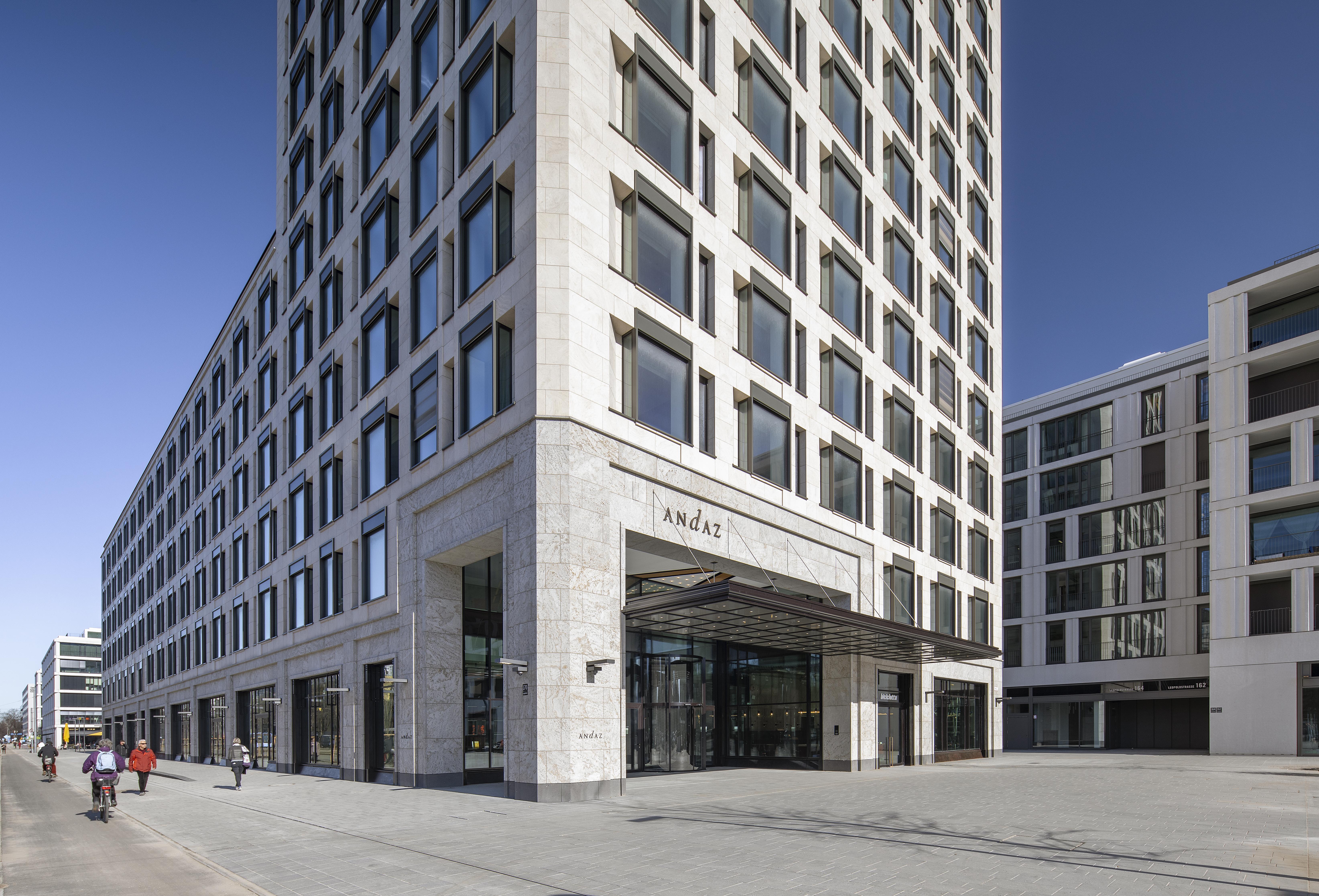 Andaz Munich Schwabinger Tor, By Hyatt Hotel Exterior foto The new building of the university library