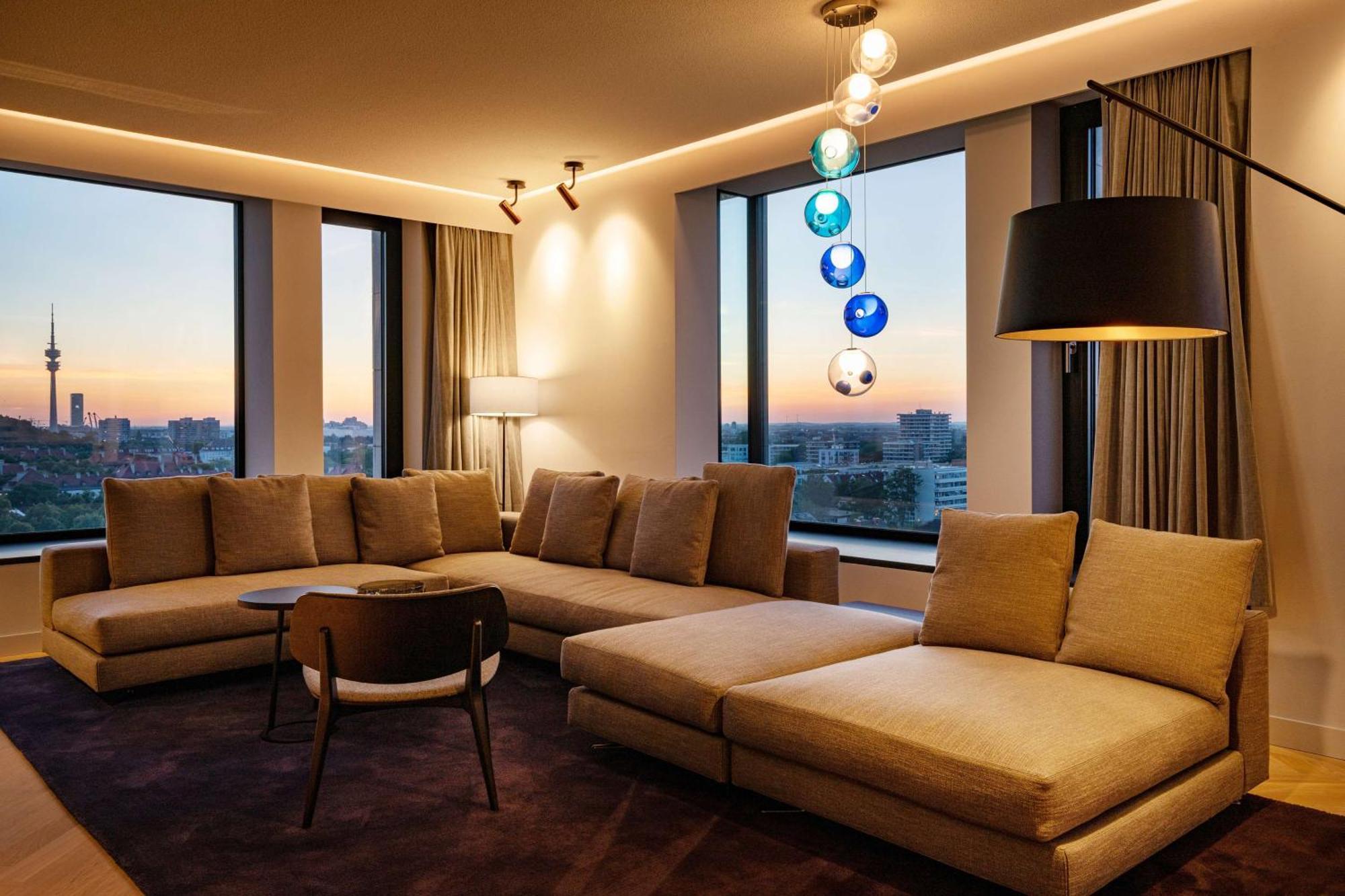 Andaz Munich Schwabinger Tor, By Hyatt Hotel Exterior foto A living room at the hotel