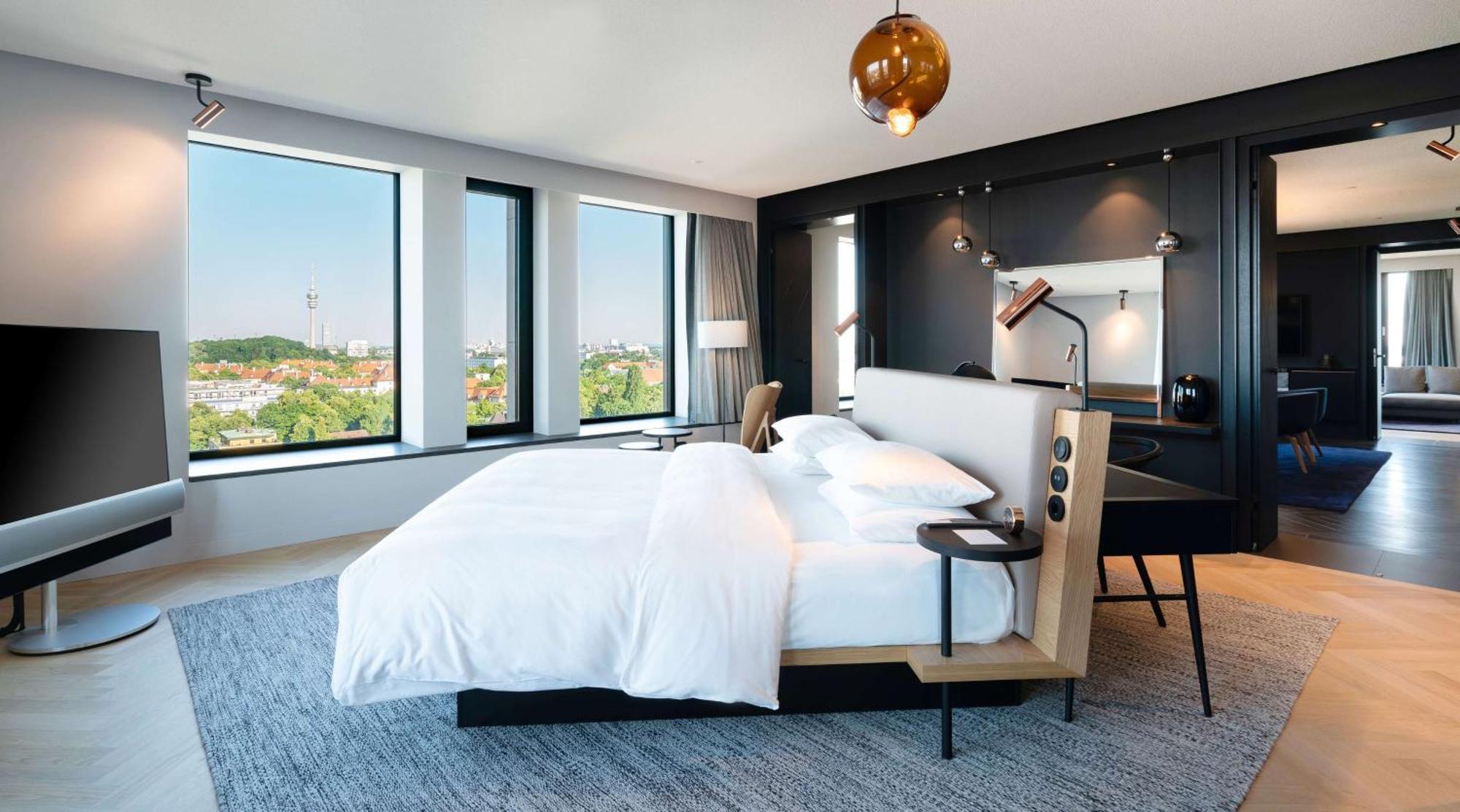 Andaz Munich Schwabinger Tor, By Hyatt Hotel Exterior foto A bedroom at the hotel